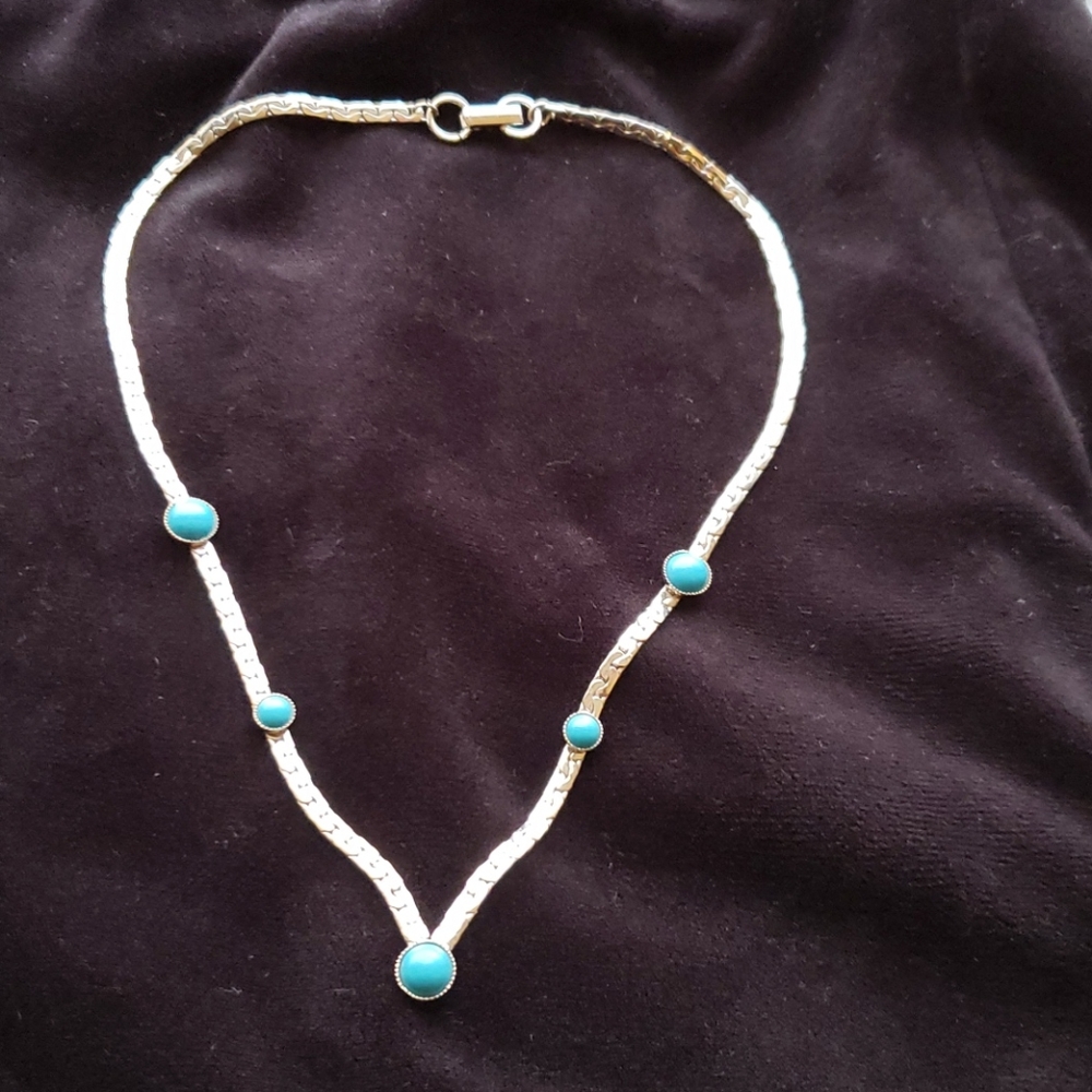 Vintage Sarah Coventry Silver Tone Shapely Chain/F